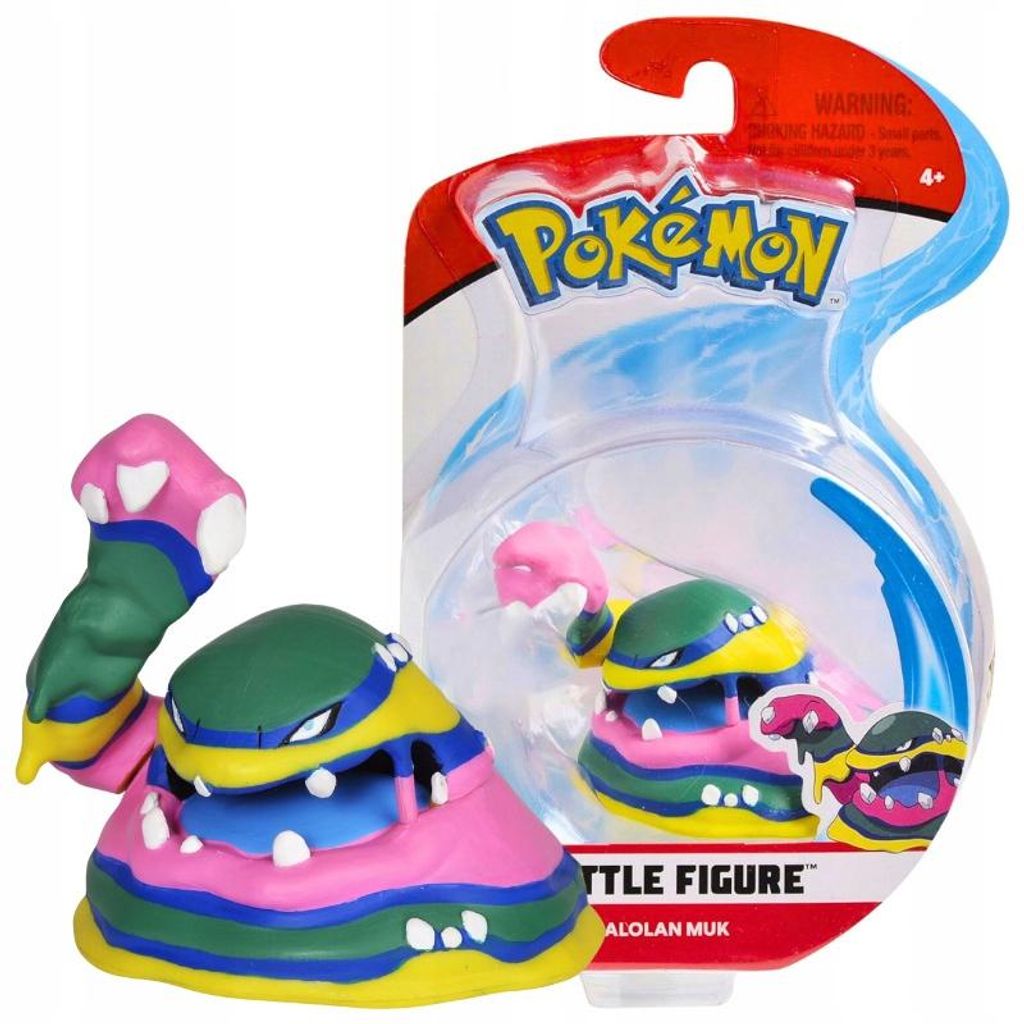 Pokemon Battle Figure Pack Minifigur Pack Alolan Sleimok (5 Produktbild 