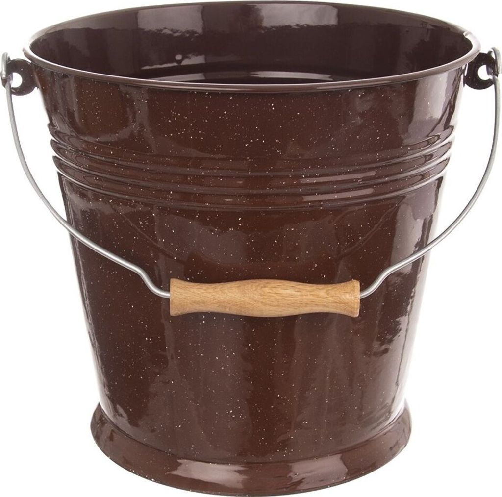Orion Seau de cuisine Seau à lait EMAILLÉ 10l BRAUN Image du produit 