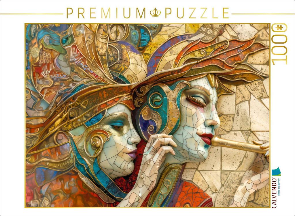CALVENDO Puzzle Art-Déco-Stil | 1000 Teile Lege-Größe 64x48cm Foto-Puzzle für glückliche Stunden