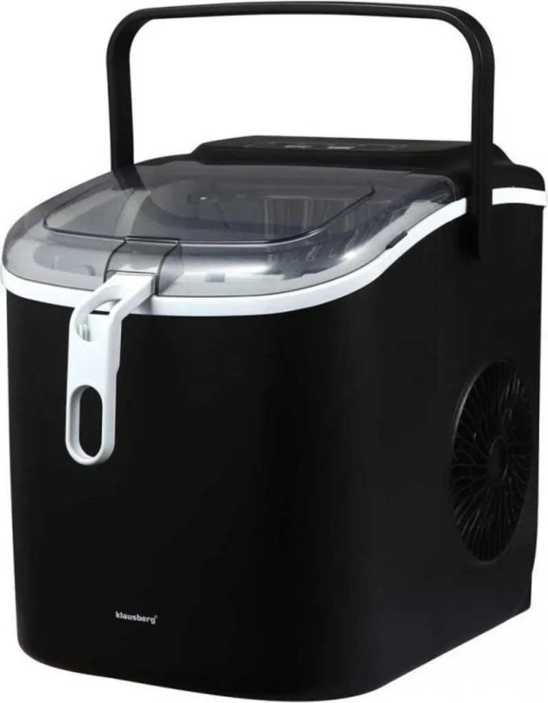 Machine à glaçons rapide et silencieuse avec réservoir de 1,2L