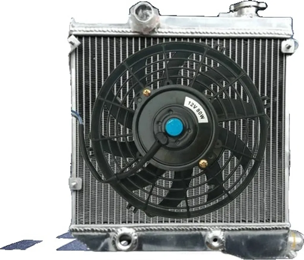 Radiateur aluminium Autobianchi A112 pour trajets et rallyes