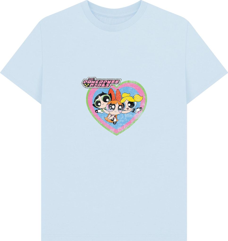 The Powerpuff Girls - T-Shirt für Herren/Damen Uni PN1298 (S) (Hellblau)
