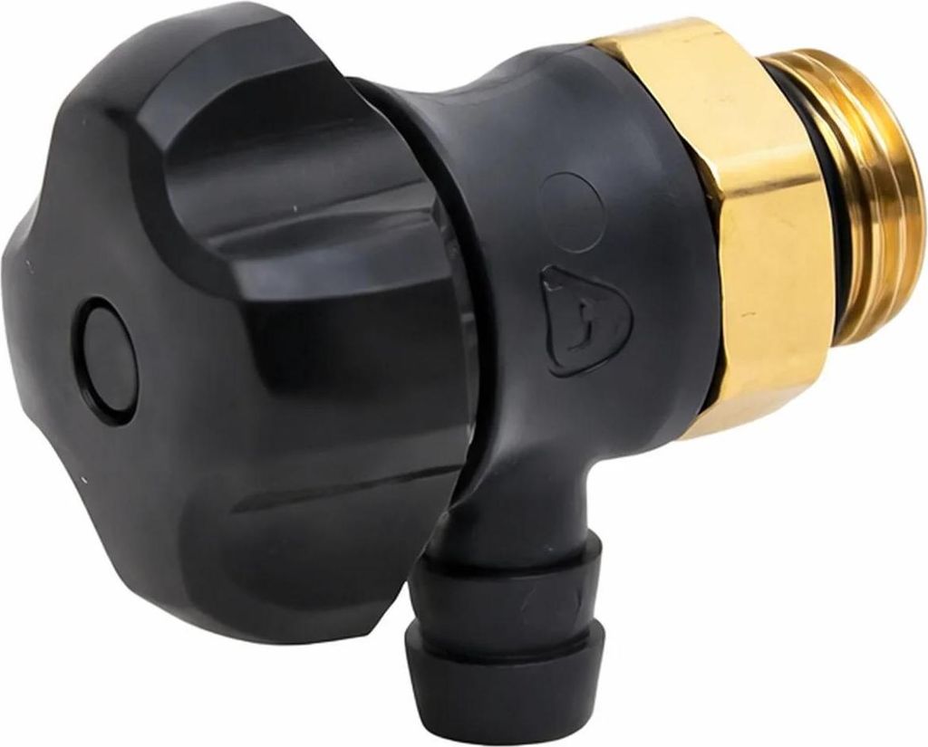 BWT Mondseer Fig. 270D 1/4" anthrazit Entleerungsventil, M-Clip, HACCP*, 1 Stk.