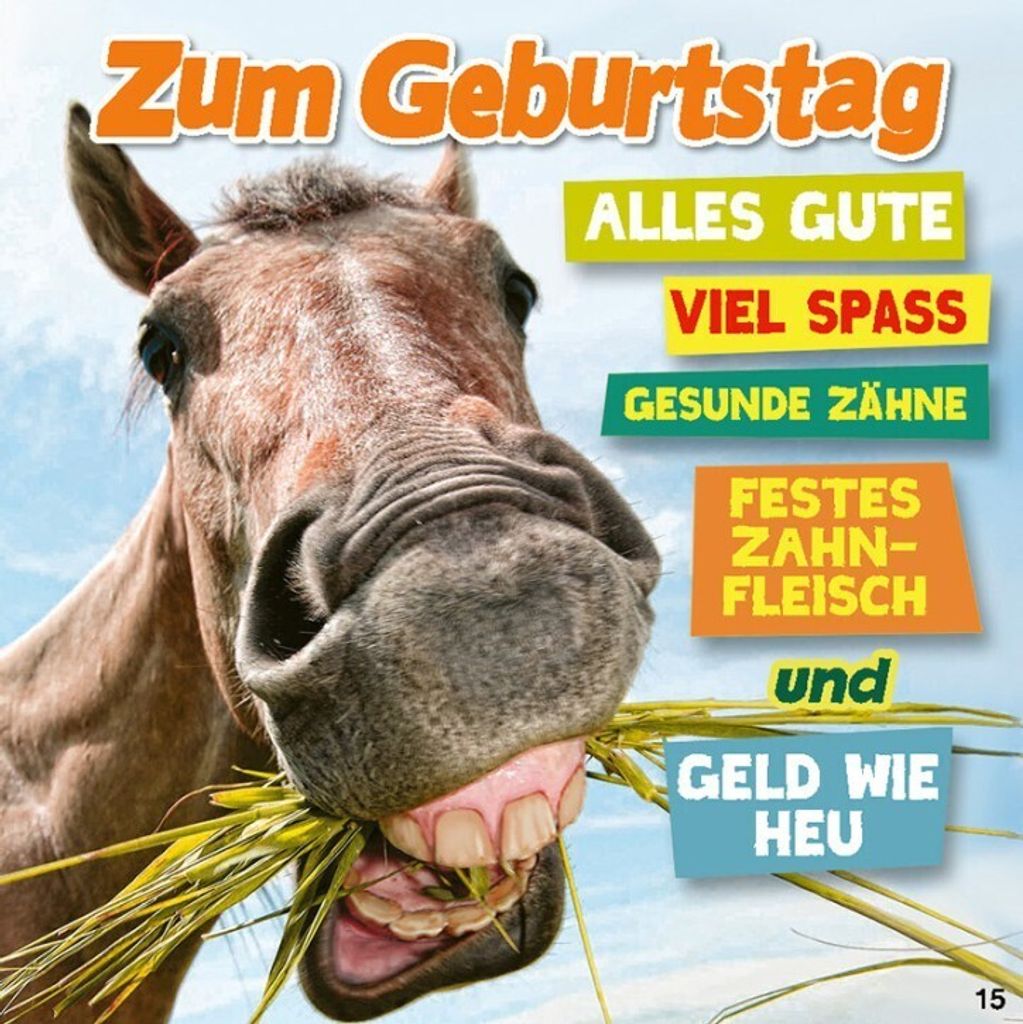 Geburtstagskarte mit Musik-Zum Geburtstag alles Gute, viel Spass,..