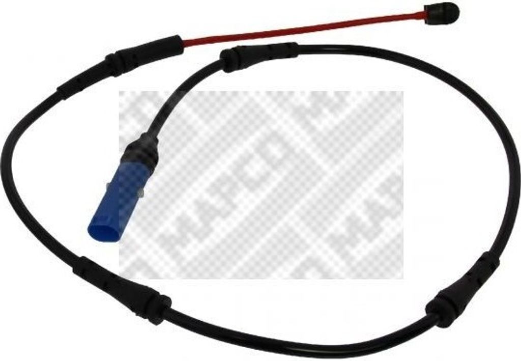 MAPCO 56636 Warnkontakt Bremsbelagverschleiß 867mm Hinten für BMW 5 Touring (G31) 5 Limousine (G30, F90) 6 Gran Turismo (G32)