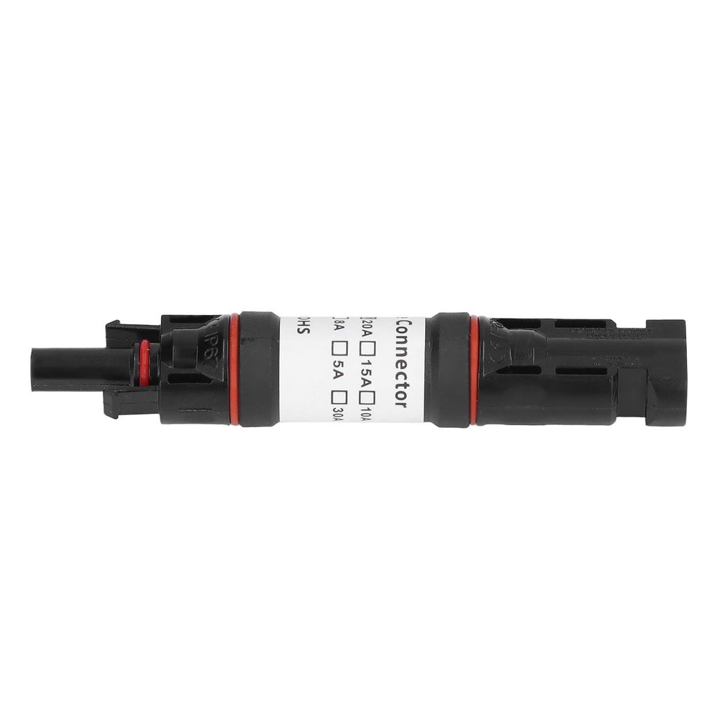 Solar PV Sicherungshalter PPO Messing Photovoltaik Stecker mit Selbstverriegelung System DC 1000V8A