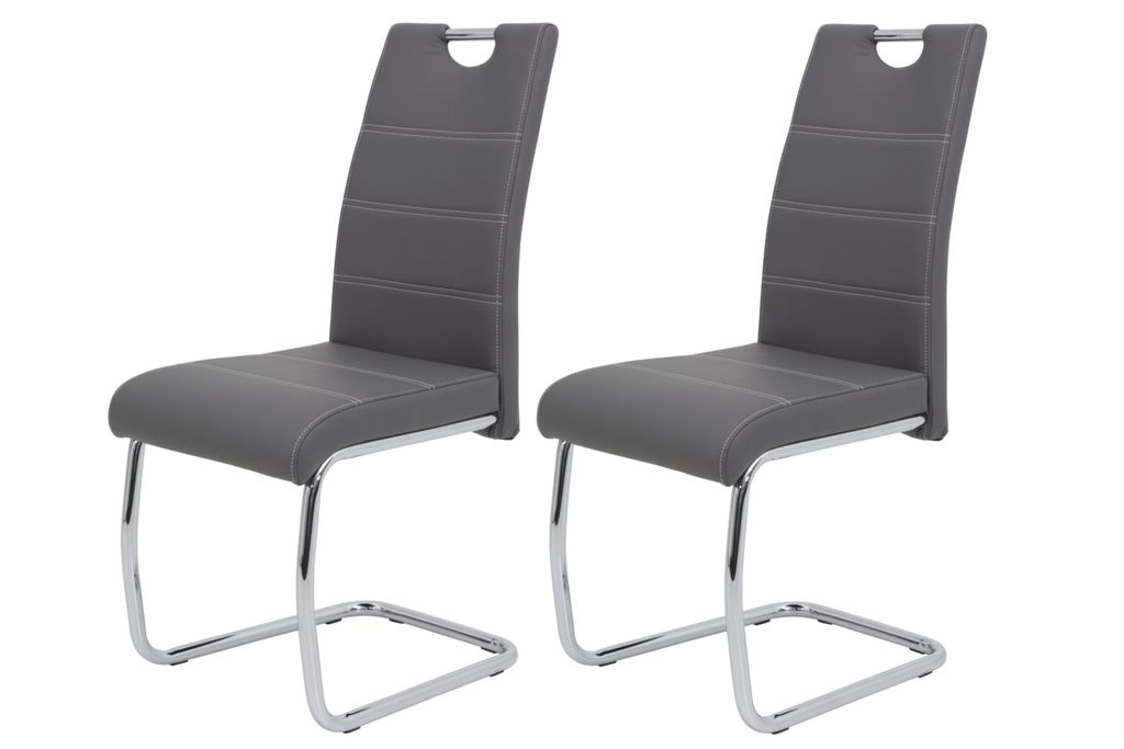 Hela Tische, 2er Set Esszimmerstuhl Freischwinger Flora - Produktbild 