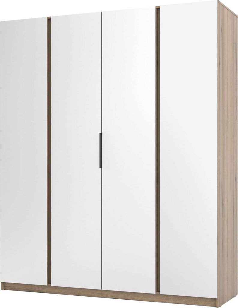 Masseno Drehtürenschrank CAGLIARI 200 cm Kleiderschrank Produktbild 