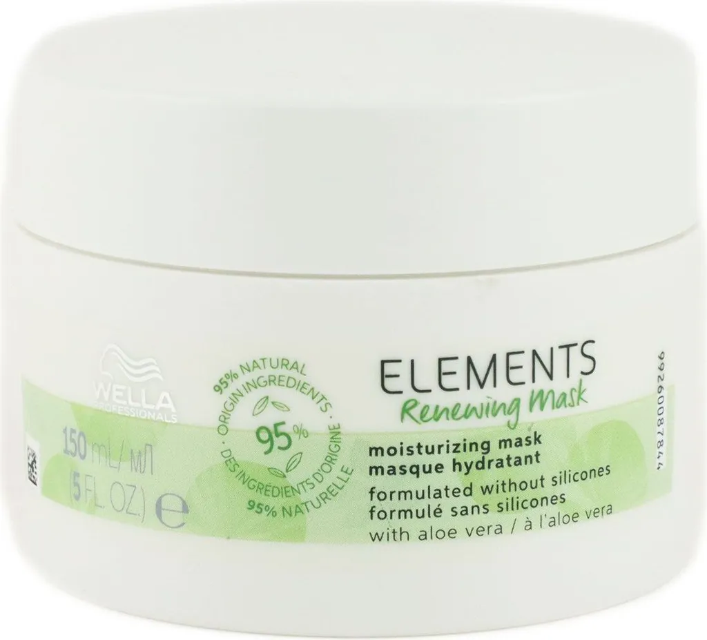 Maschera Wella Elements Renewing 150ml | Capelli Rigenerati Senza Palle - 28
