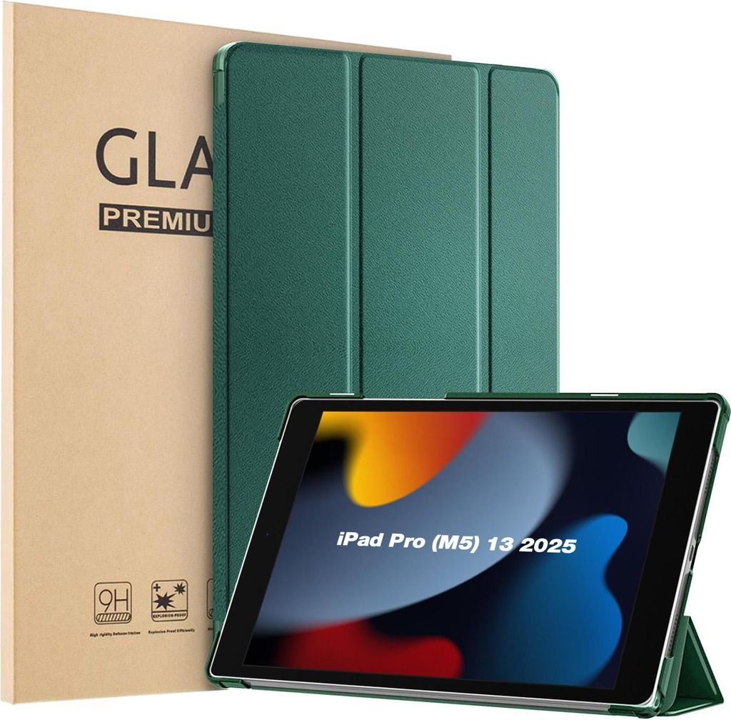 Schutzhülle + 2x 9H Display Glas für Apple iPad Pro 8. Gen Produktbild 