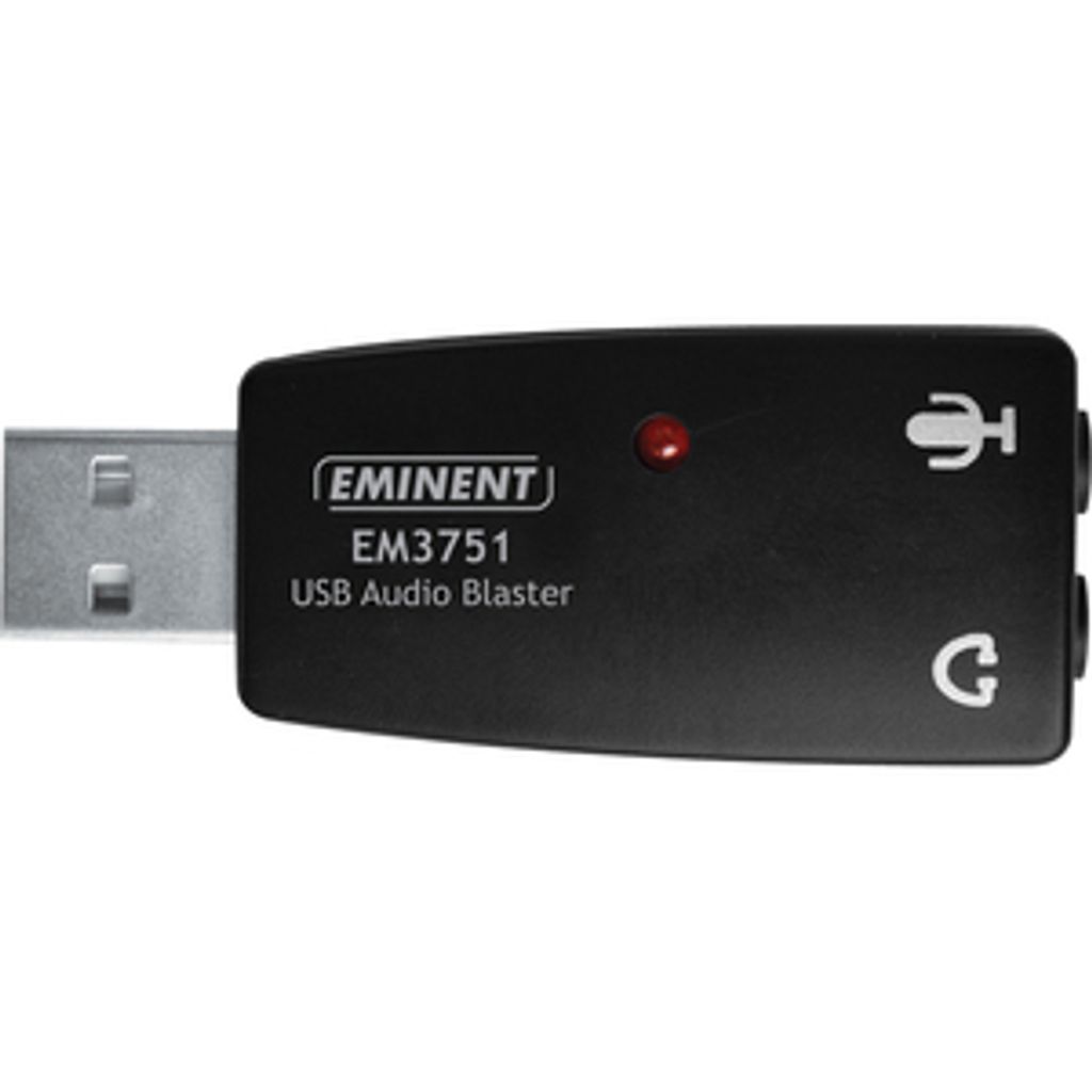 Eminent EM3751 Externe Soundbox - 5.1 Sound Channels - Extern - USB - 1 x Number of Audio Line In - 1 x Number of Audio Line Out