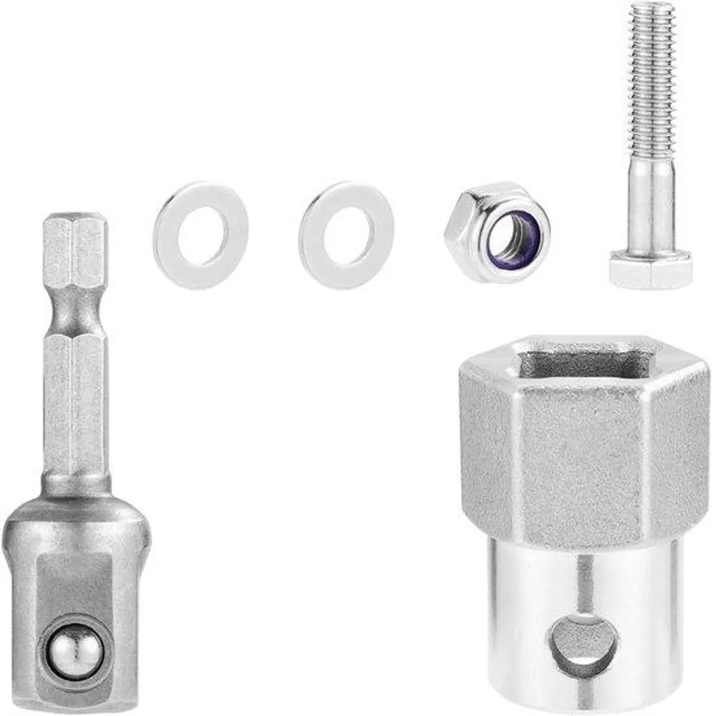 Finissez-en avec le levage manuel : Adaptateur Top Wind Inox pour perceuse