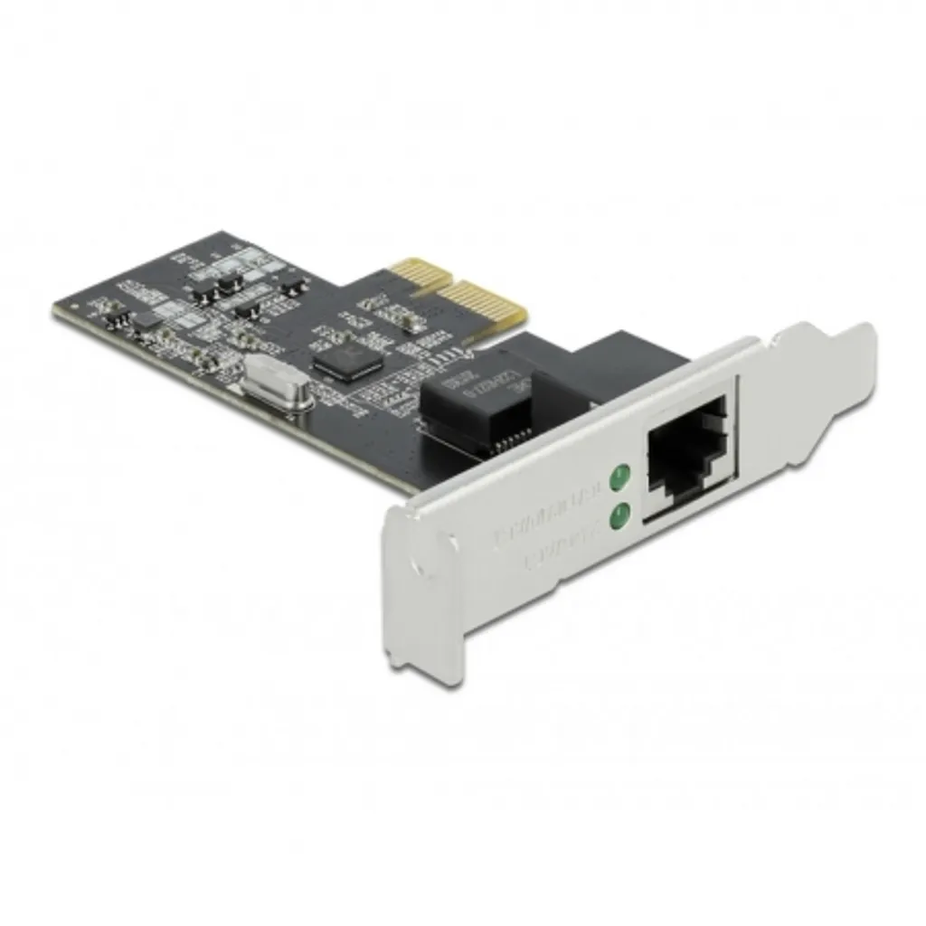 DeLOCK 89564 Adattatore Rete PCIe 2.5G | Latenza Zero per Gaming e NAS