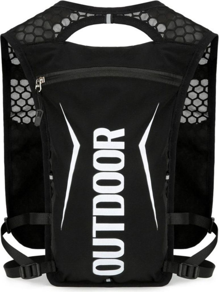 INF Leichter Atmungsaktiver Fahrradrucksack für Outdoor Sport Marathonlauf Schwarz