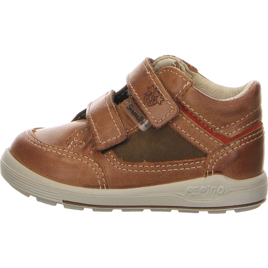 Ricosta Kinder Halbschuhe, Klettschuhe braun 22