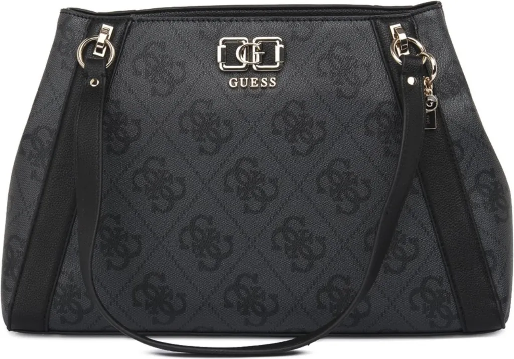 Sac Guess Karnilla HWOS9901220CLO - Cabas Logo 4G Noir pour Femme