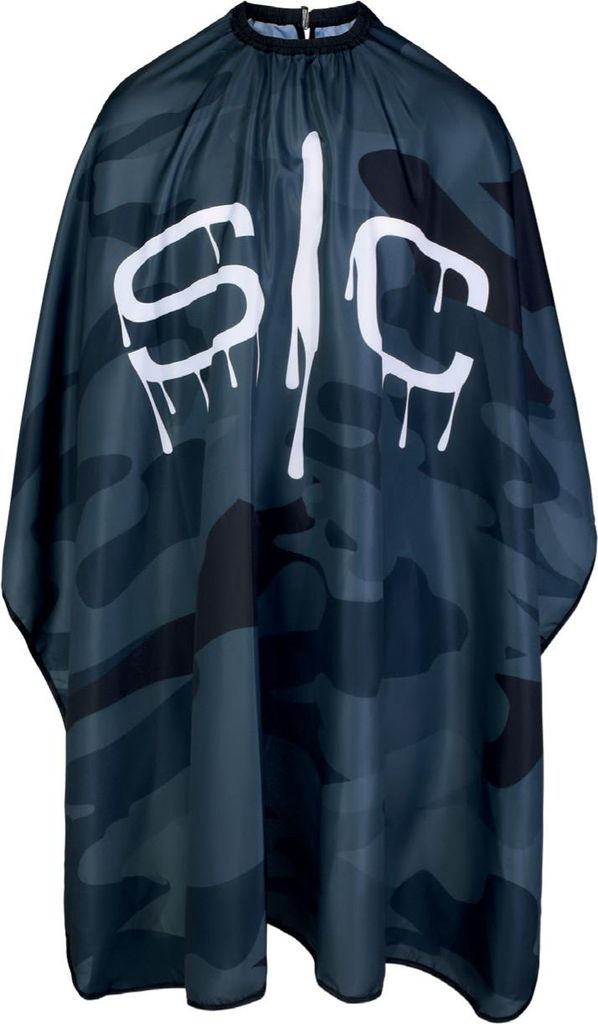 Stylecraft Haarschneideumhang Camouflage Black Produktbild 