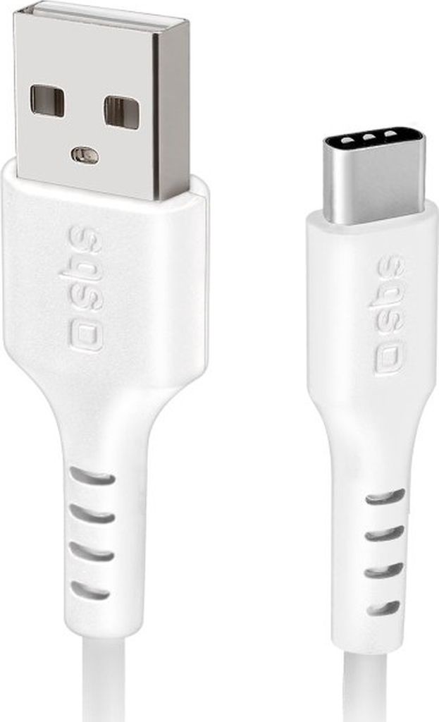 SBS USB zu USB-C Kabel 1,5m weiß