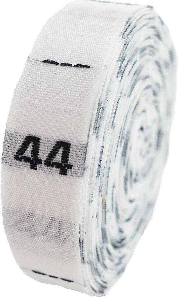 300 Größen-Etiketten Kleidergrößen Textiletiketten Labels 40x10mm Variantenwahl