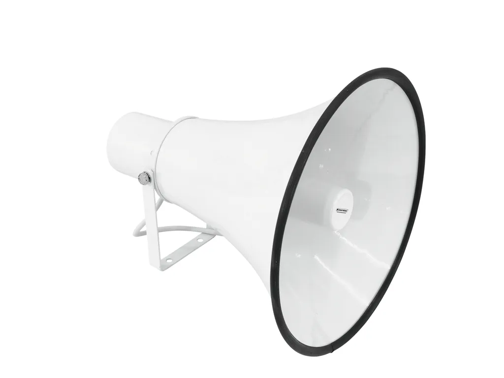 Haut-parleur Filaire Blanc 25W Omnitronic 80710834 Son Haute Fidélité