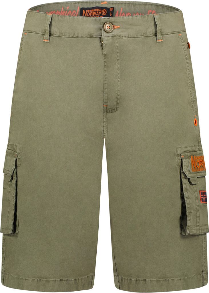 Geographical Norway Cargoshorts Herren kurze Hose parachute cargo shorts ohne Gürtel