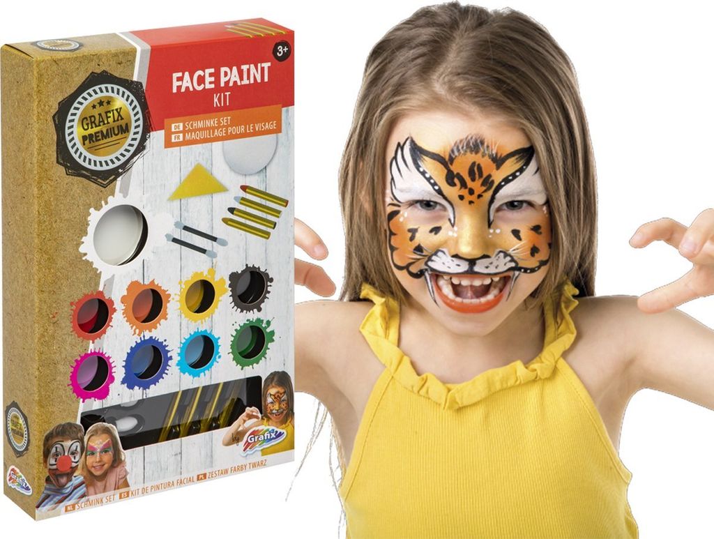 Set per il trucco Grafix - Trucco per bambini 16 pezzi Immagine del prodotto 