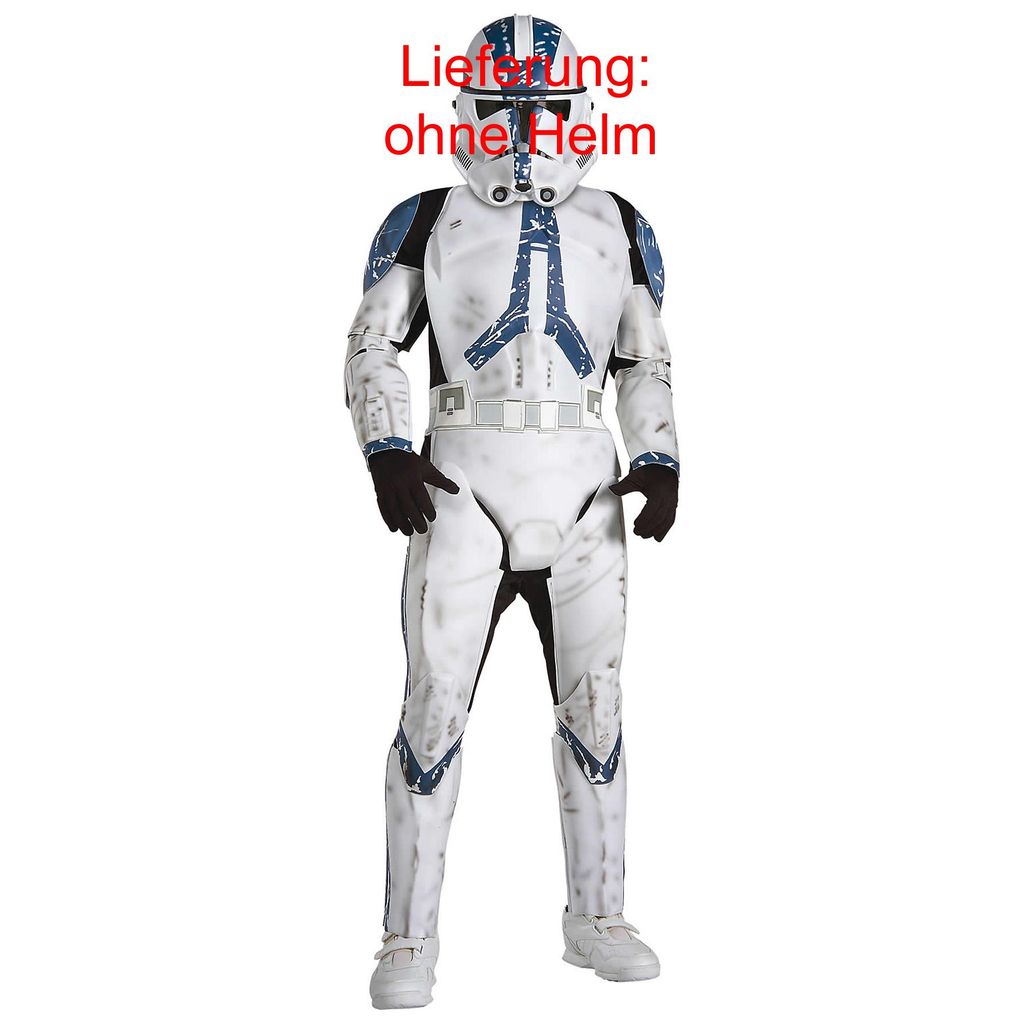 Kinder 501 Clone-Trooper Kostüm (ohne Helm) Größe: M / 116-128 (ca. 5-7 Jahre)