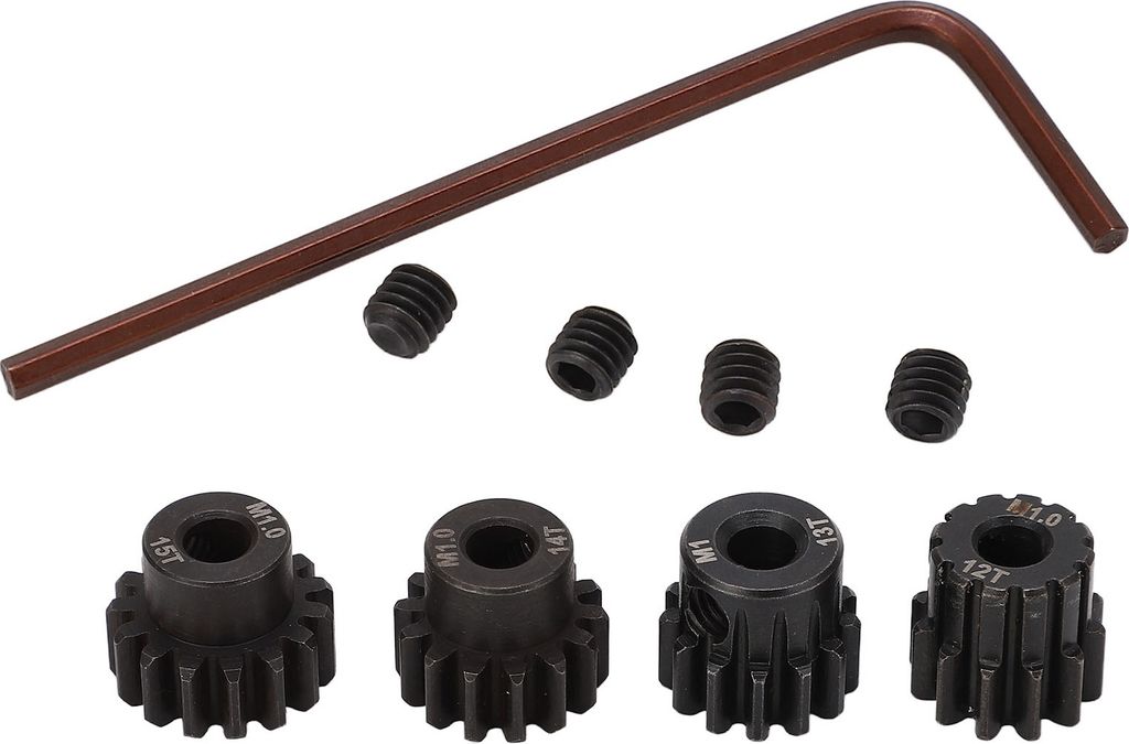 25dp M1 5mm RC -Auto Motor Zahnrad 12T 13T 14T 15T -Ritzel für 1/8 Fernbedienung