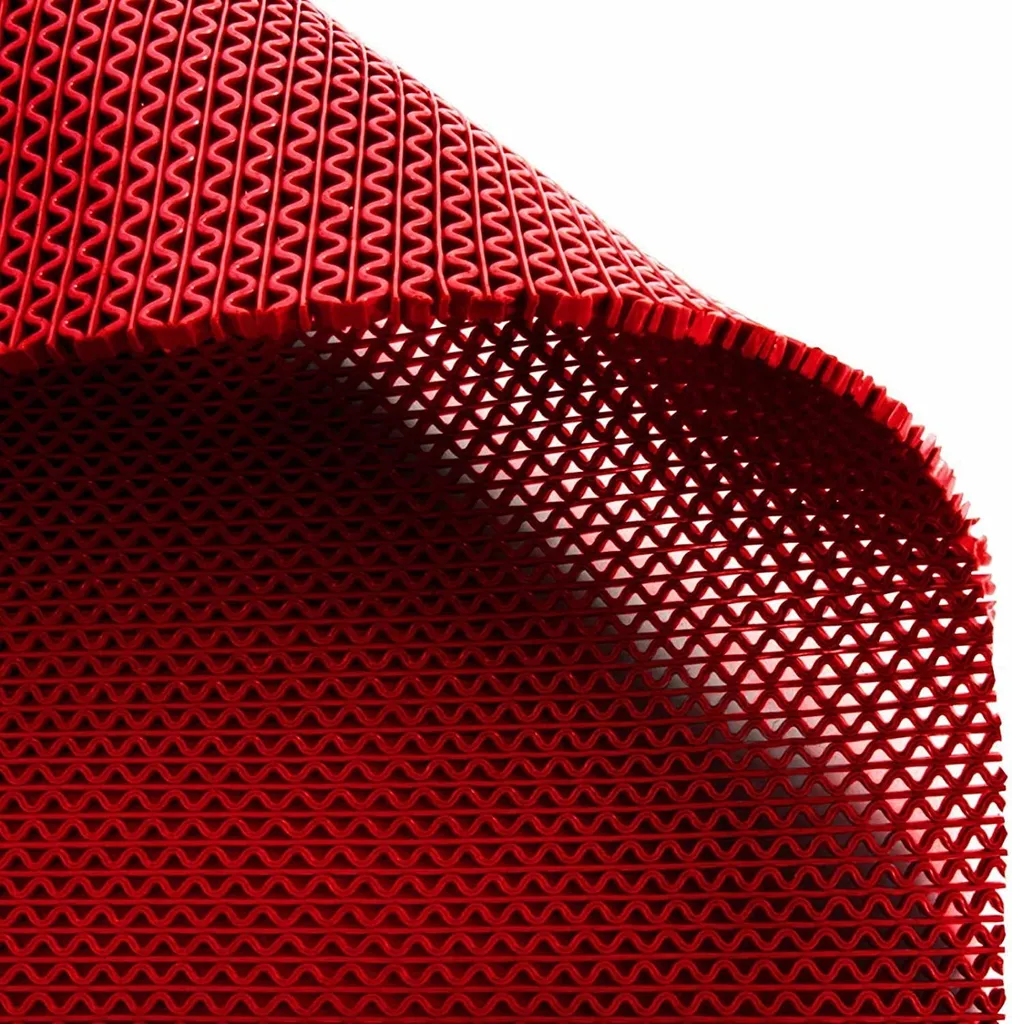 Tappeto Gomma Rosso 120x200 per Piscine e Docce - Prezzo Top - 4