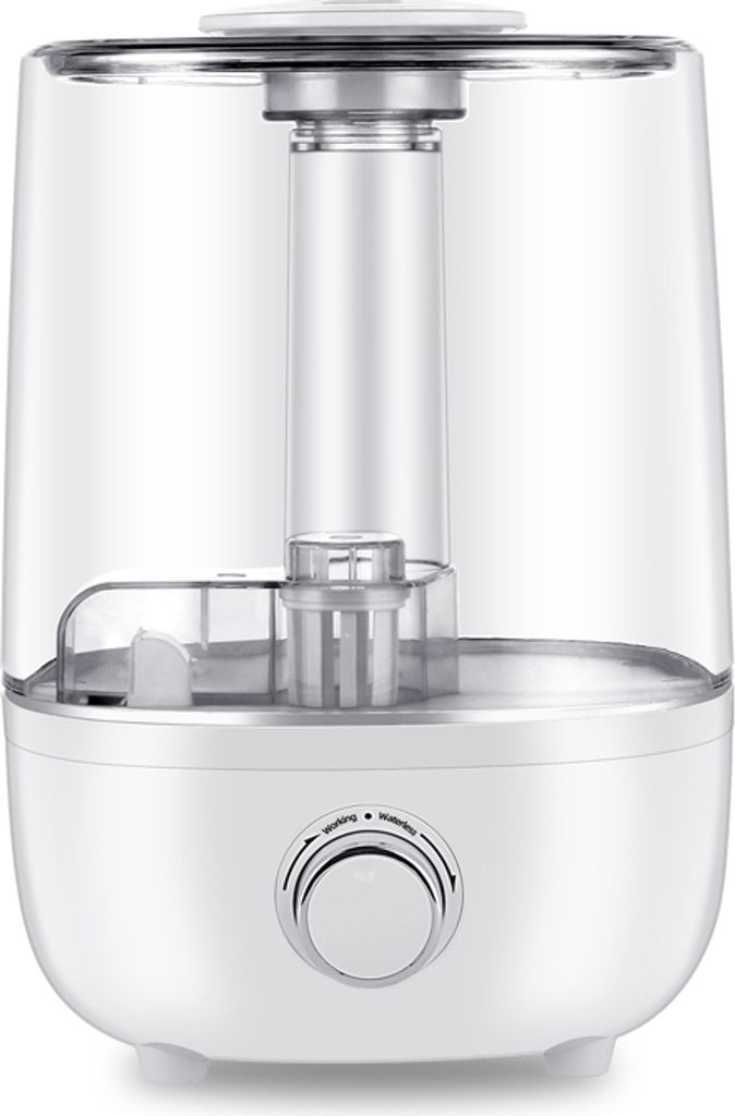 4-Liter-Luftbefeuchter für Schlafzimmer, Ultraschall-Luftbefeuchter, Aroma-Diffusor mit zusätzlicher Schlauchdüse, 360°-Drehschalter, ultraleis...