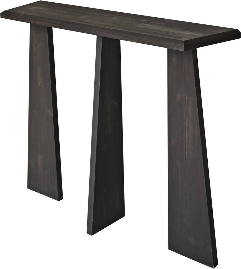 Dmora Konsolentisch Arcturus 100x28x83h cm Schwarz, 15 kg