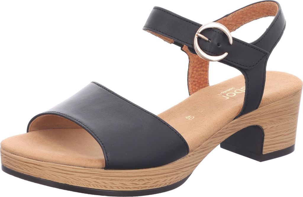 Gabor (0) Sandalen Weiblich 31393931393233 Schwarz 37 EU