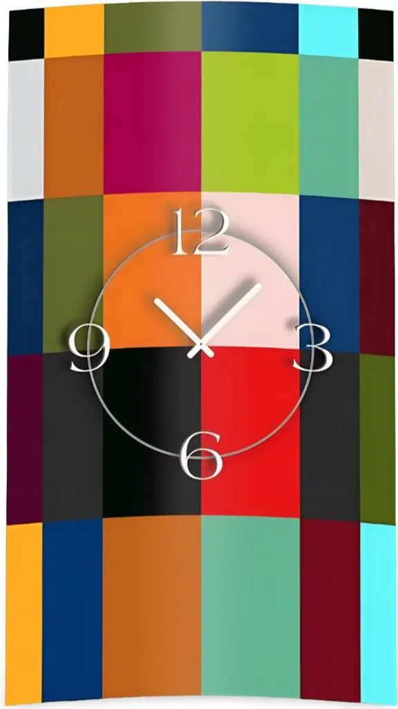 Horloge murale design calme idéale pour bureau ou chambre à coucher