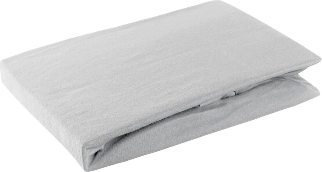 Jersey Betttuch silber 240x220 30cm Baumwolle Gewicht: 125 Produktbild 