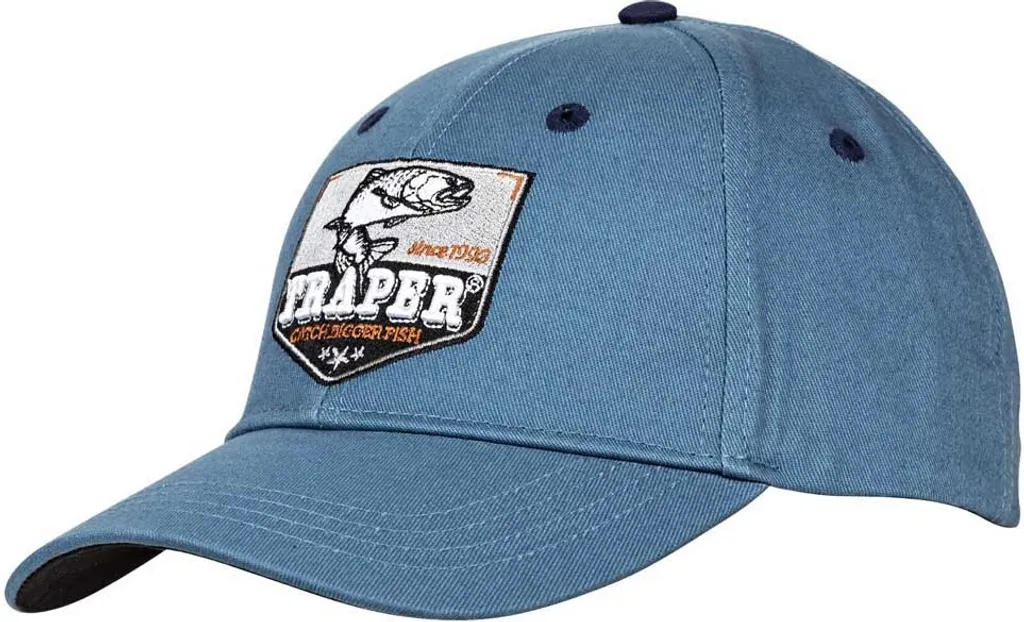 Casquette de Pêche Traper Fly Shadow Trout Bleue pour Homme Réglable