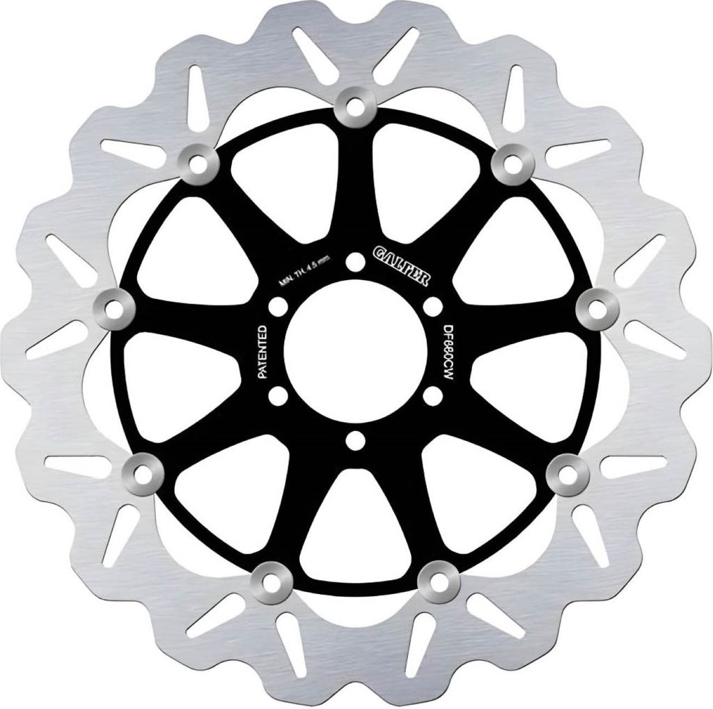 Bremsscheibe Galfer DF660CW WAVE schwimmend vorne 320x5mm (2 benötigt) für Aprilia AF 1 Replica Europa Mana GT ABS NA Pegaso Trail RSV Mille R ...