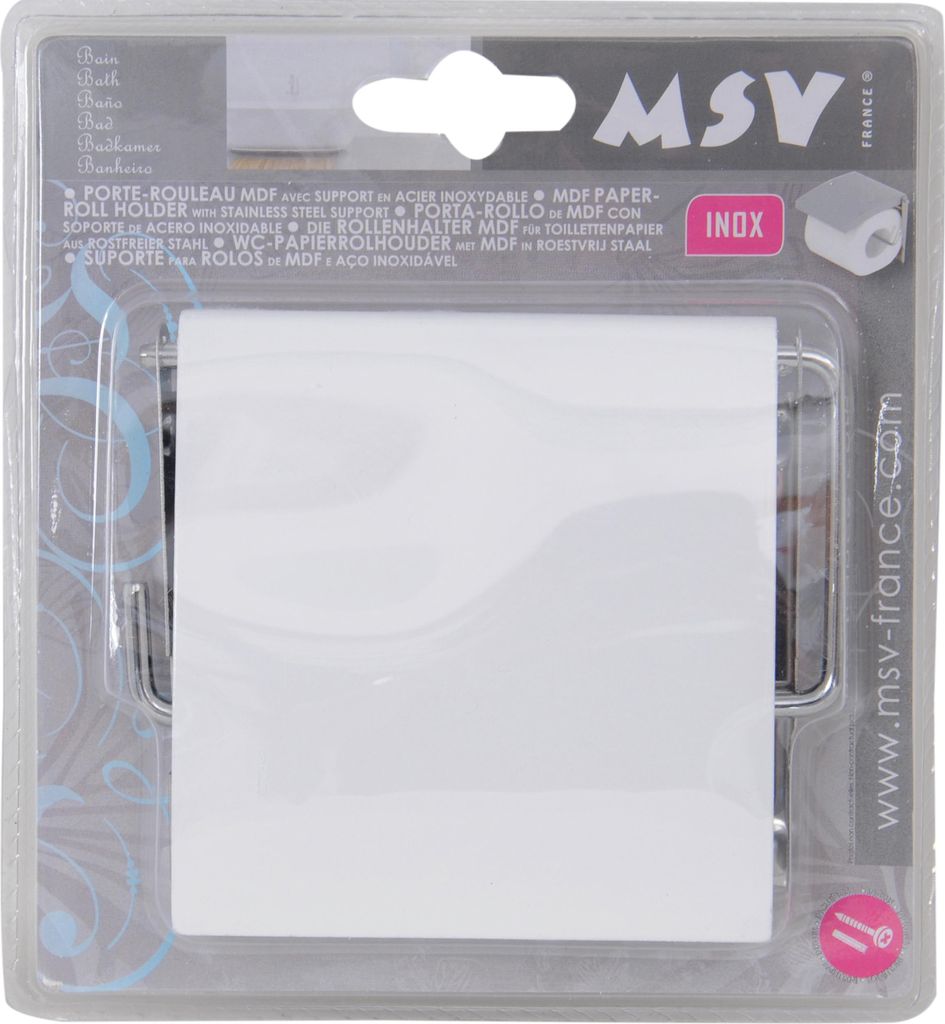 WC Rollenhalter MDF Weiss