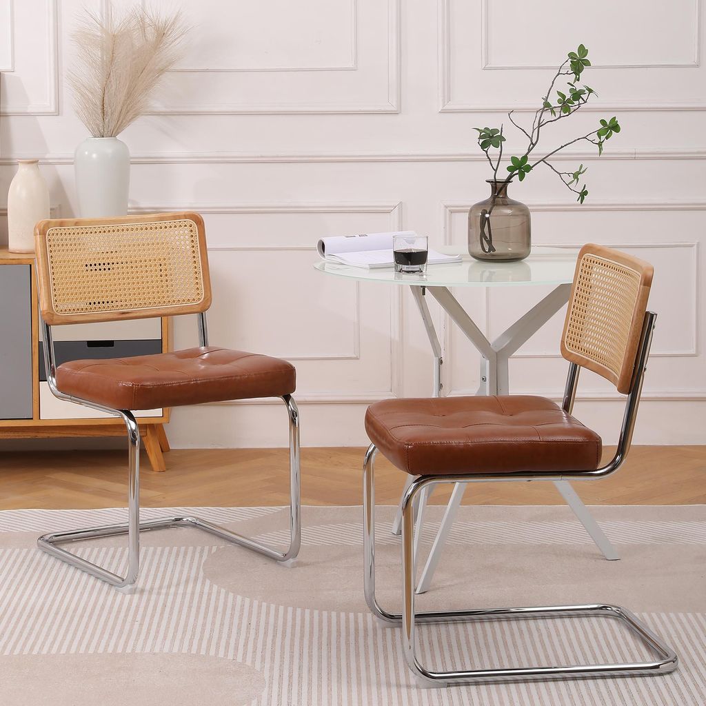 MODFU Chaise de Salle à Manger - Lot de 2 avec Assise Image du produit 