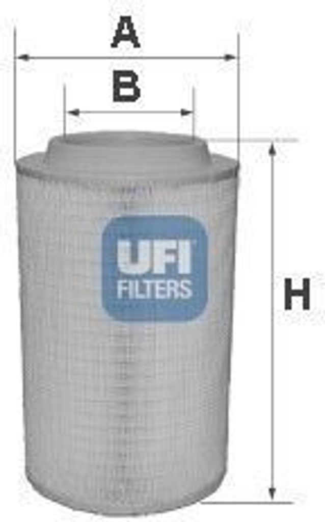 Luftfilter UFI 27.650.00 Filtereinsatz
