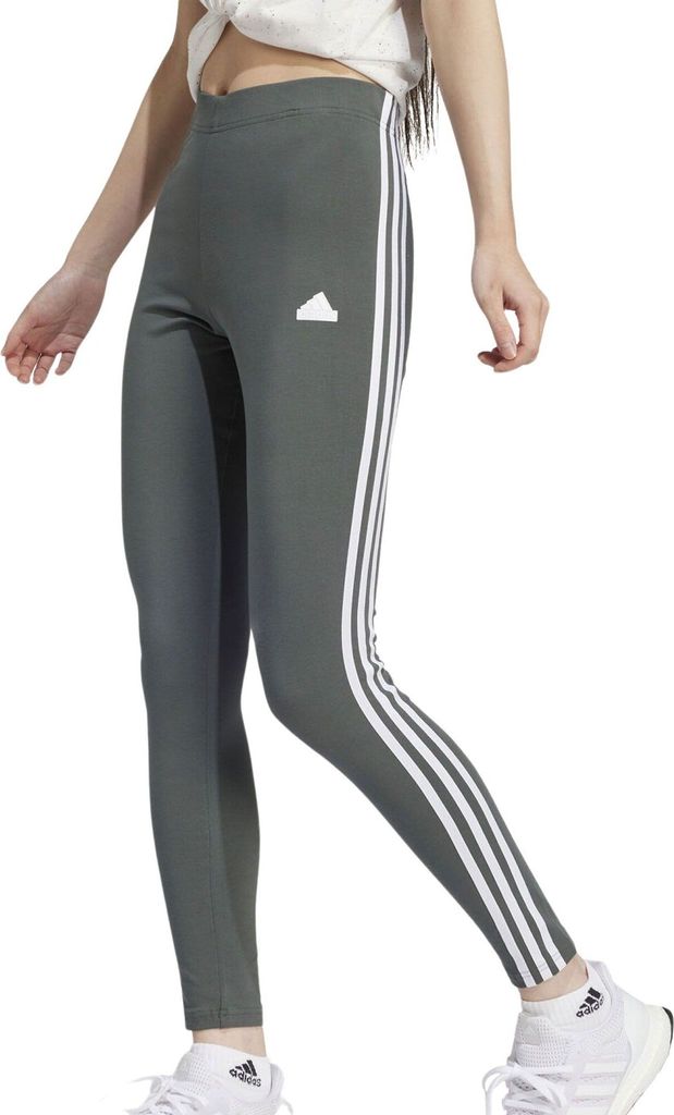 ADIDAS Future Icons 3-Streifen Leggings Damen grau M Produktbild 8