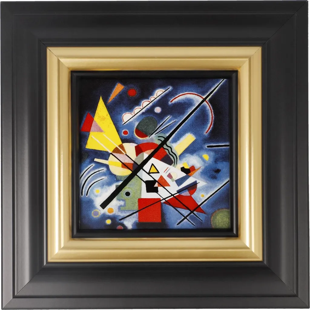 Habillez vos murs vides avec la Fresque Goebel Kandinsky Im Blau 18,5 cm