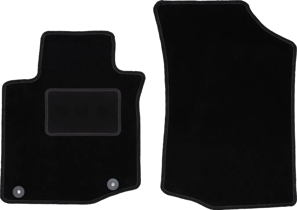 Tappetini Toyota Aygo I 2005-2014 Neri Velours Anteriori - Wielganizator