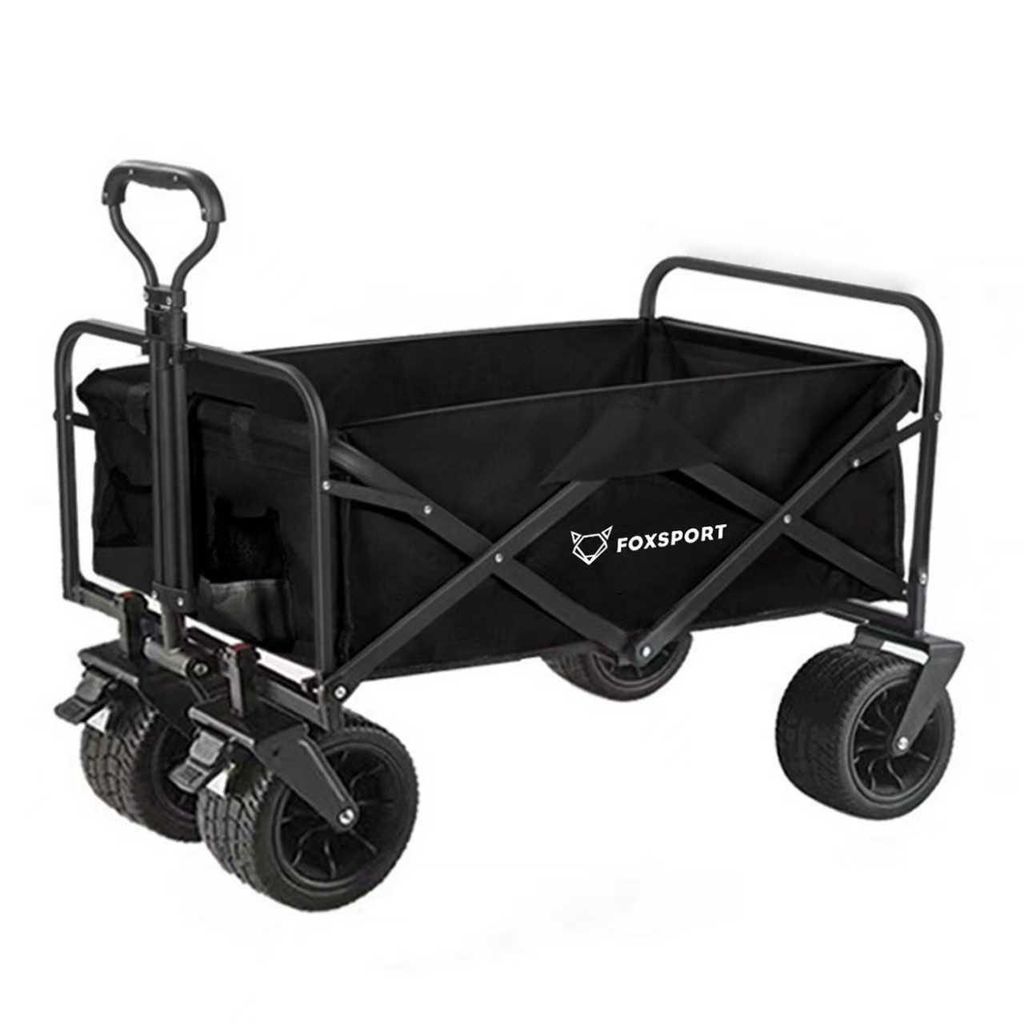 FOXSPORT Bollerwagen Faltbar, Handwagen bis 100kg