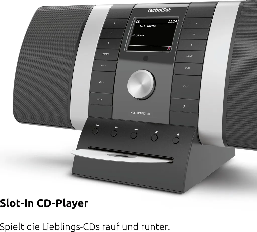 Radio Internet DAB+ sans Grésillement avec Bluetooth et CD pour Tout Écouter - 3