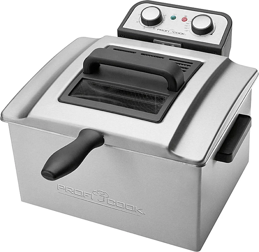 Friteuse double en acier ProfiCook pour réussir toutes vos soirées frites