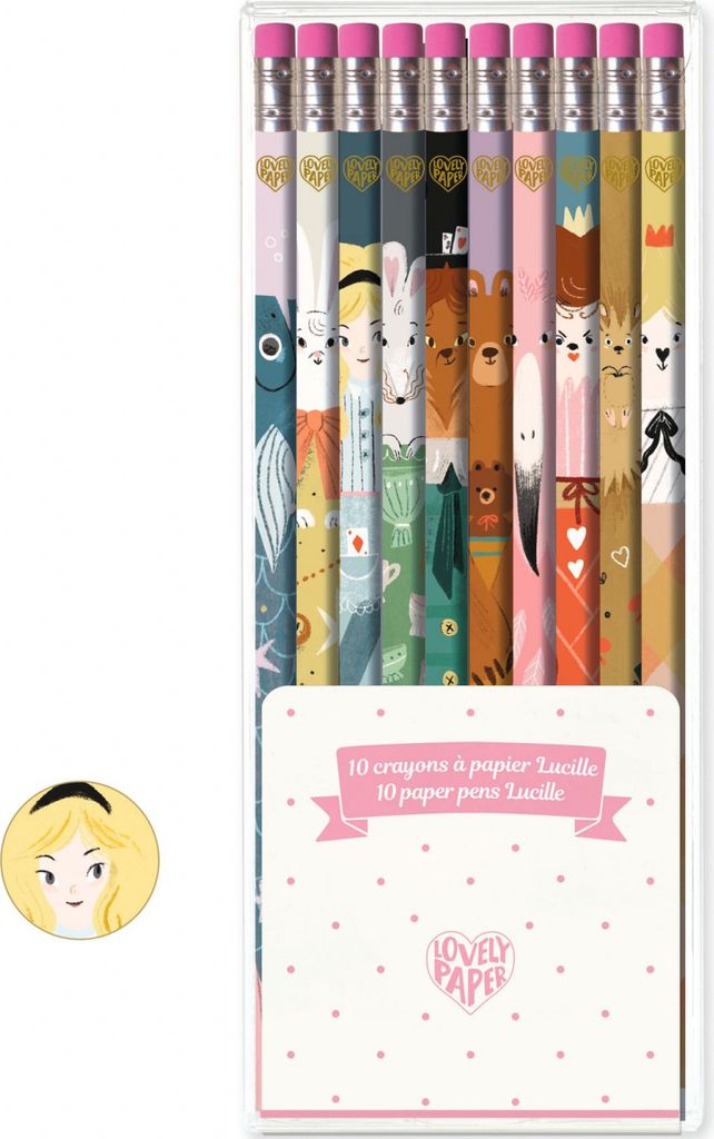DJECO 10er Set Lucille Bleistifte