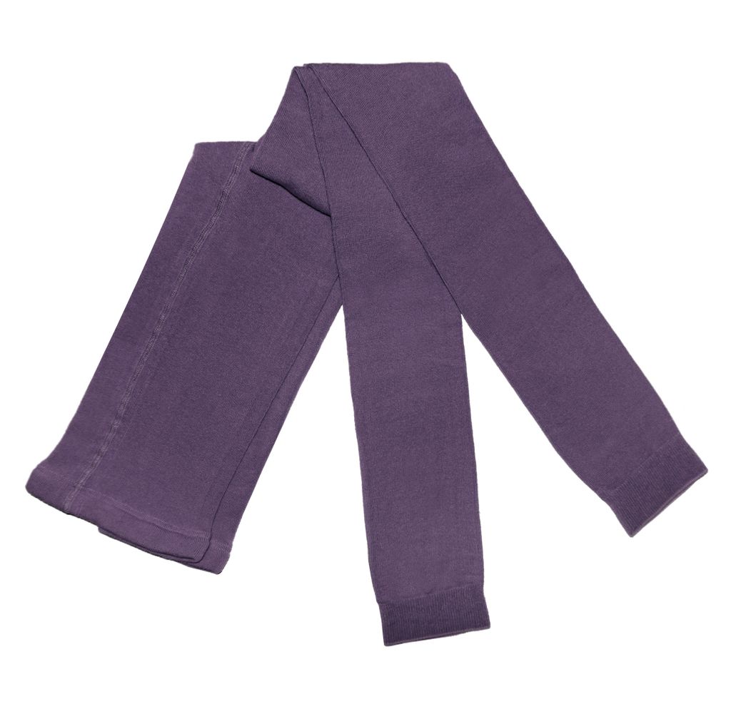 Damen Leggings Einfarbig Lila Dunkel Wachtel Größe 34 Produktbild 