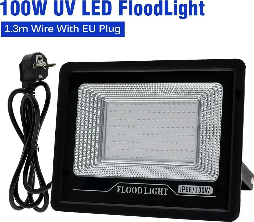 Projecteur de Scène LED RGB Étanche 100W pour Spectacle et Extérieur