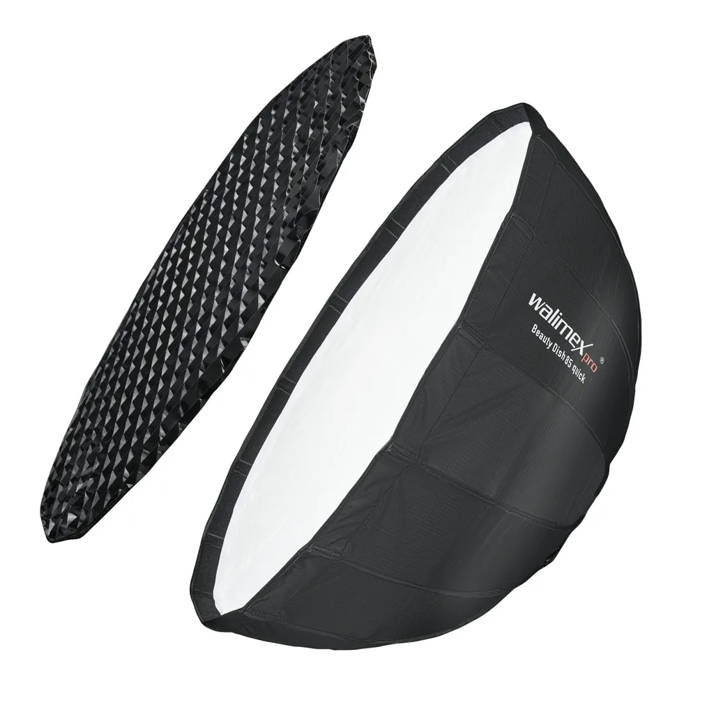 Walimex pro Bol Beauté SL 85cm - Réflecteur Portrait avec Grille Bowens