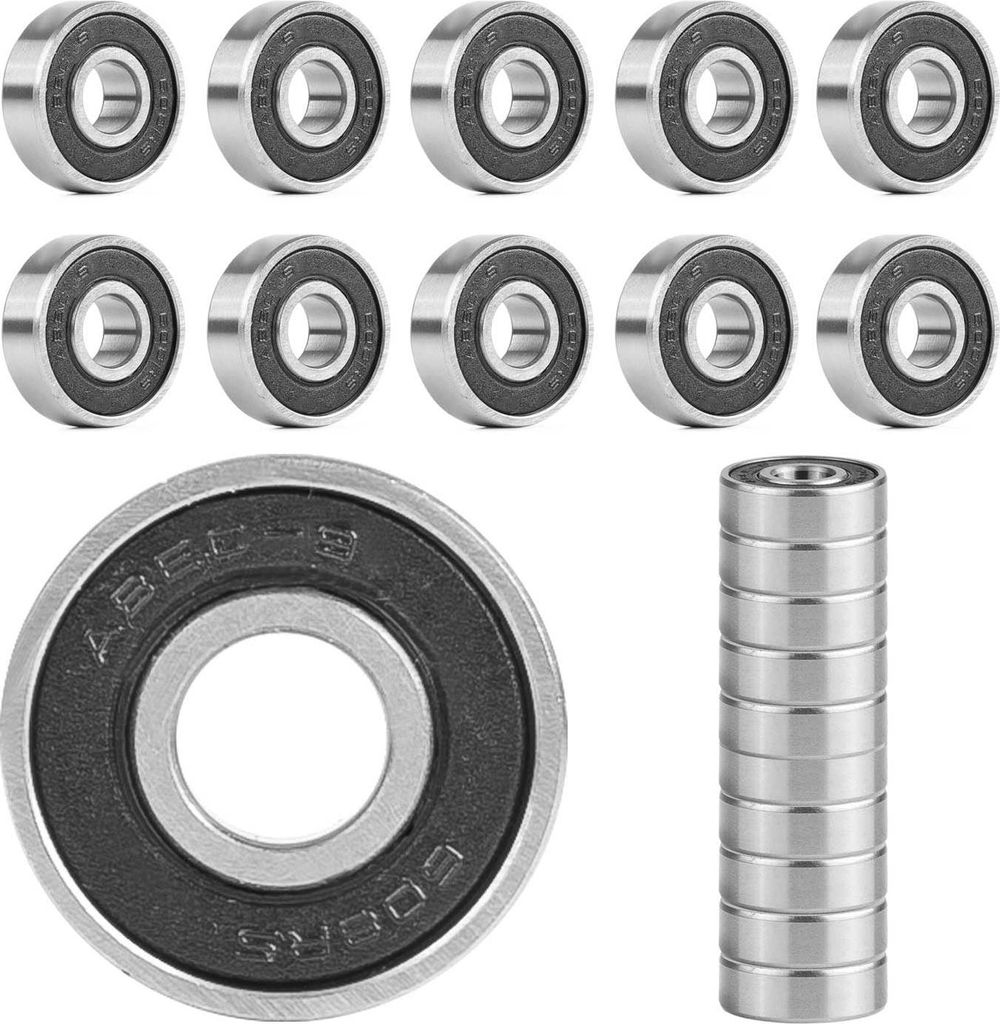 ABEC-9 Kugellager 10 Stk.Produktcode: 809000Wichtige Funktionen:- ABEC-9-Kugellager gehören zu den am höchsten bewerteten im ABEC-Standard (Annul...